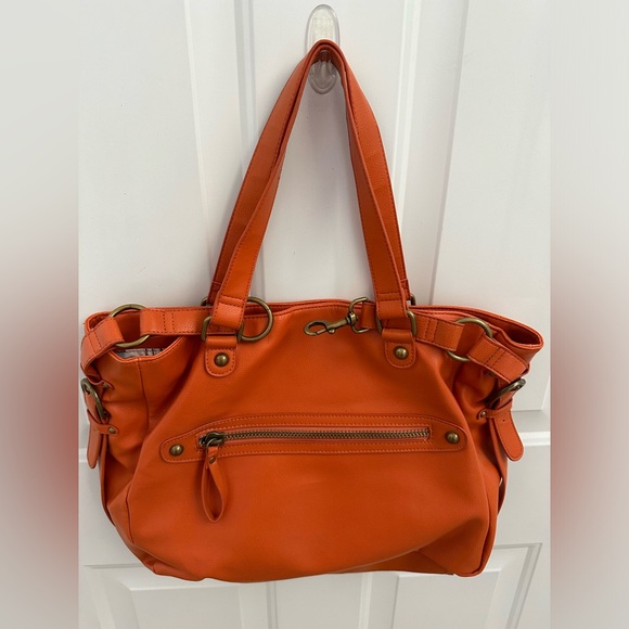 Hollywood Intuition by Jaye Hersh Orange Handbag - Picture 4 of 10